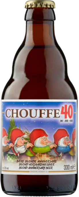 Chouffe 40 flesje van 33cl